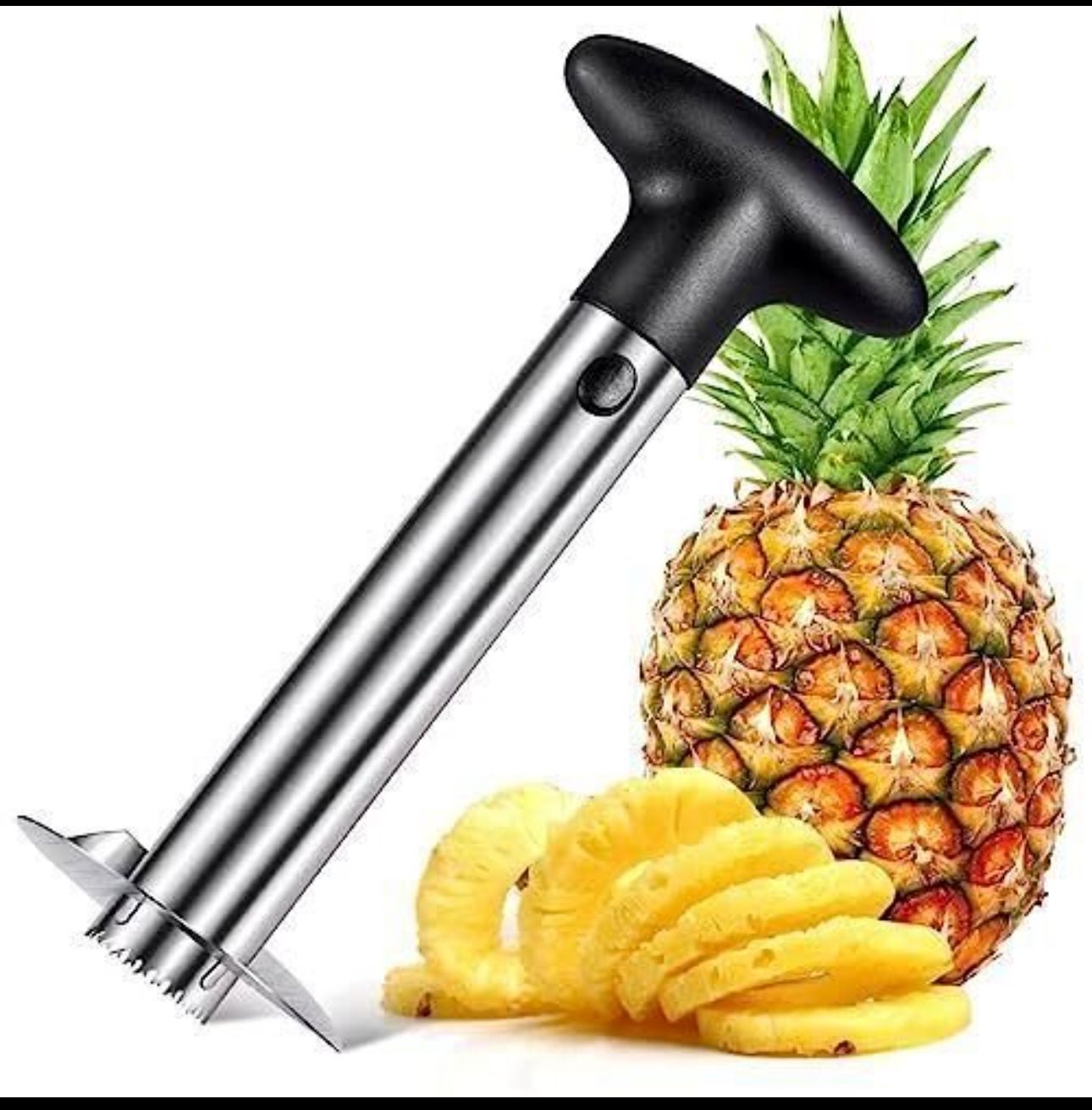 Pelador y Descorazonador de Piña – ¡Corta y Sirve en Segundos!🍍