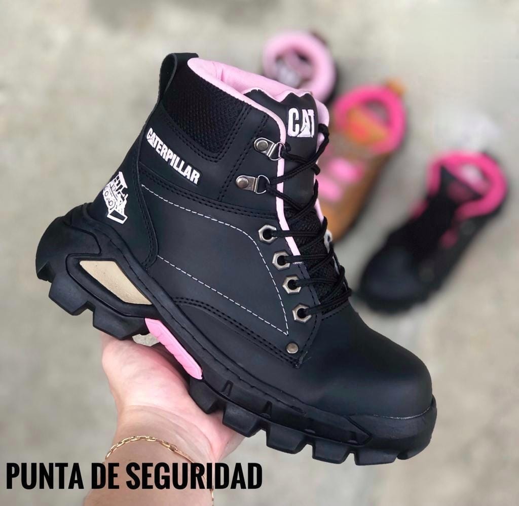 BOTAS DE SEGURIDAD CAT DAMA + CAJA