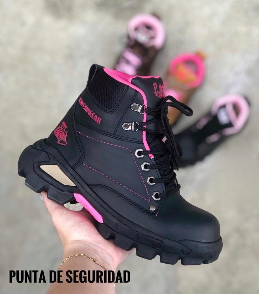 BOTAS DE SEGURIDAD CAT DAMA + CAJA