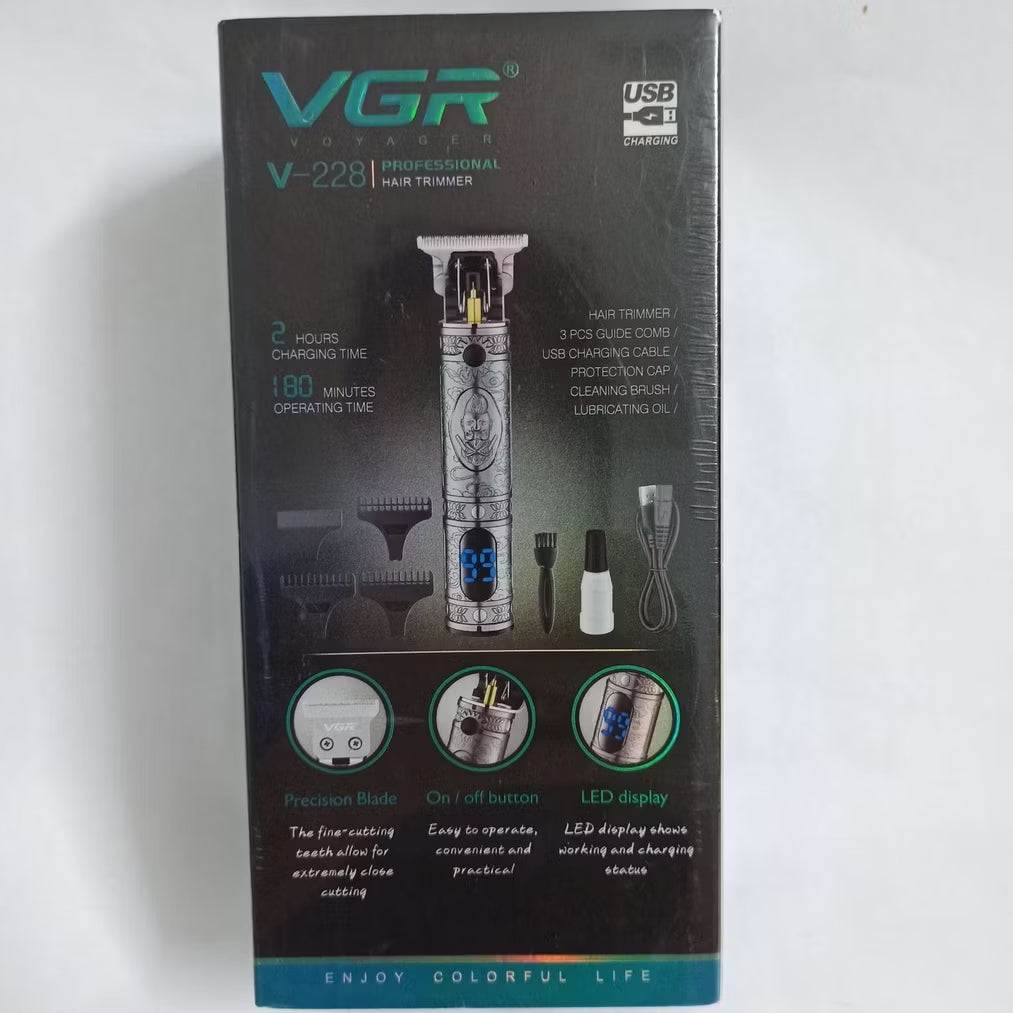 “¡Luce Siempre Impecable! Maquina VGR228 para Acabados Perfectos!