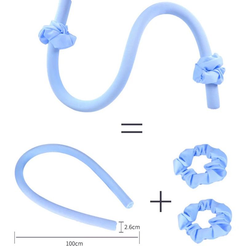 "Tubo de Satén para Ondas Perfectas sin Calor – Modelo PG92-1"