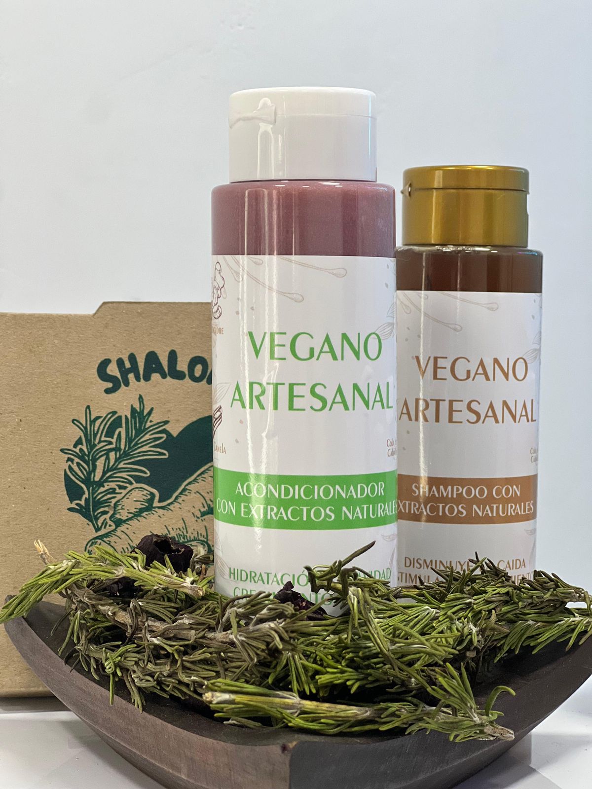 Espanhol 🌿!Kit com 4 produtos para cabelos naturais: força, crescimento e vitalidade desde a raiz! 🌿!Kit con 4 productos para cabello natural: ¡fuerza, crecimiento y vitalidad desde la raíz!