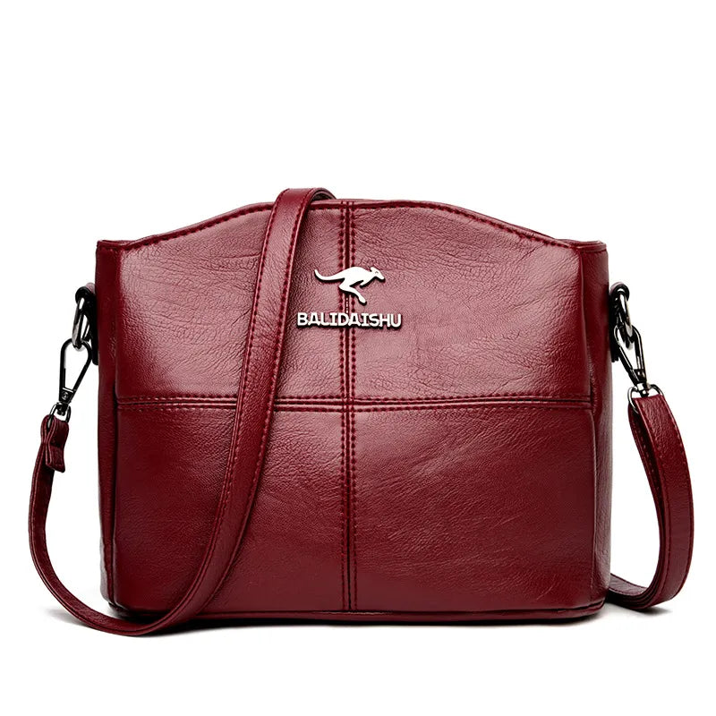 👜 Bolso Cruzado Cuero 2 – Estilo que Acompaña Tu Rutina