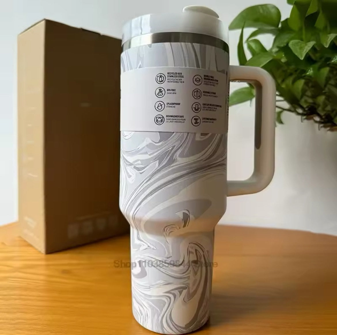 Termo de Acero Inoxidable Tipo Stanley – Resistente y Térmico🥤