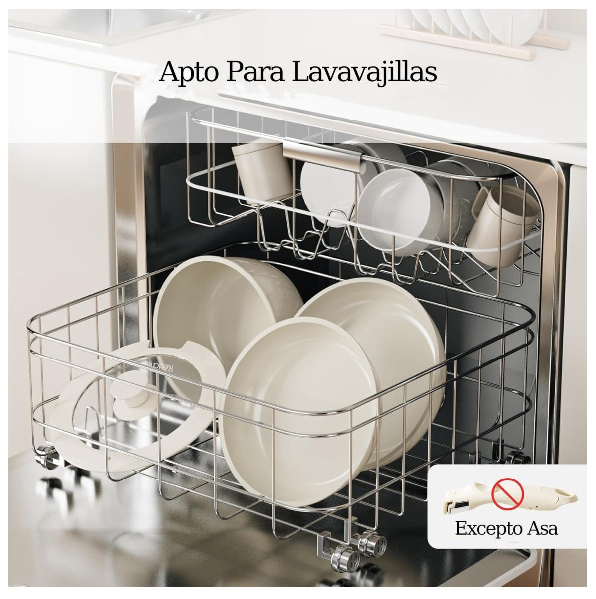 🍲Set Ollas Con Mango Desmontable DONNOR🍳