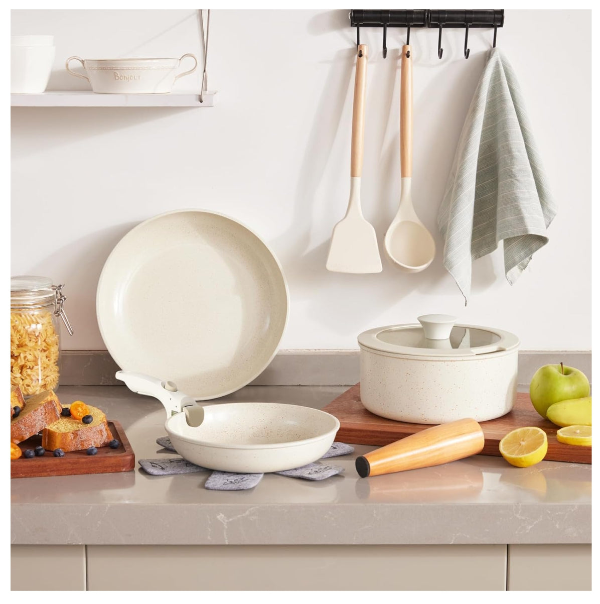 🍲Set Ollas Con Mango Desmontable DONNOR🍳