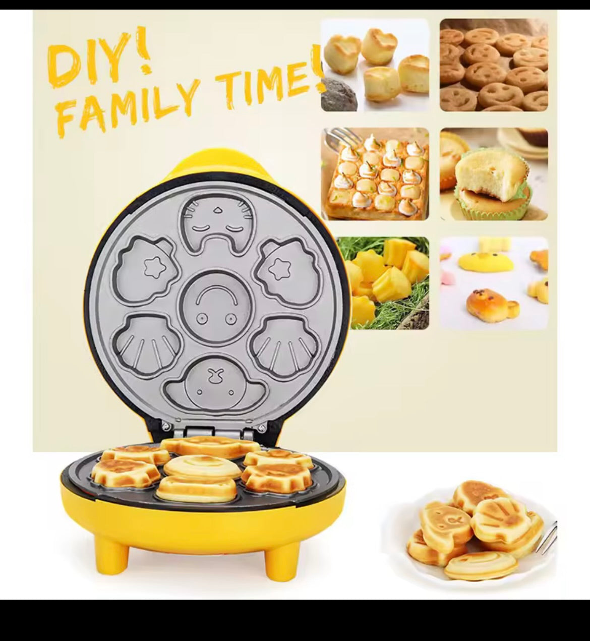 MINI MAQUINA FIGURAS INFANTILES PANCAKES