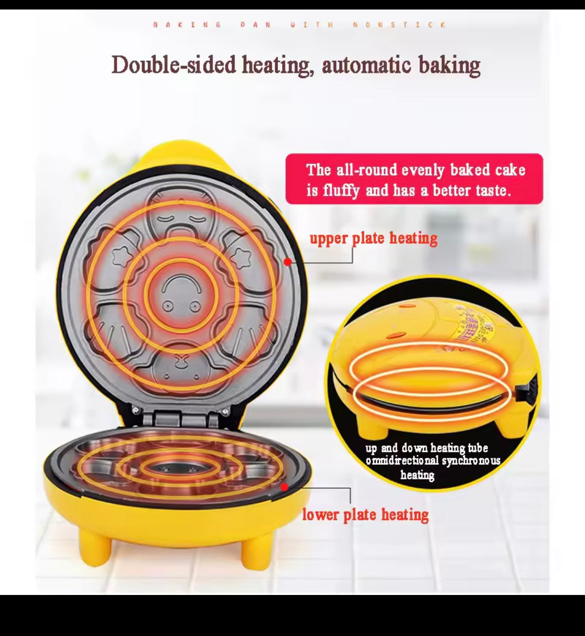 MINI MAQUINA FIGURAS INFANTILES PANCAKES