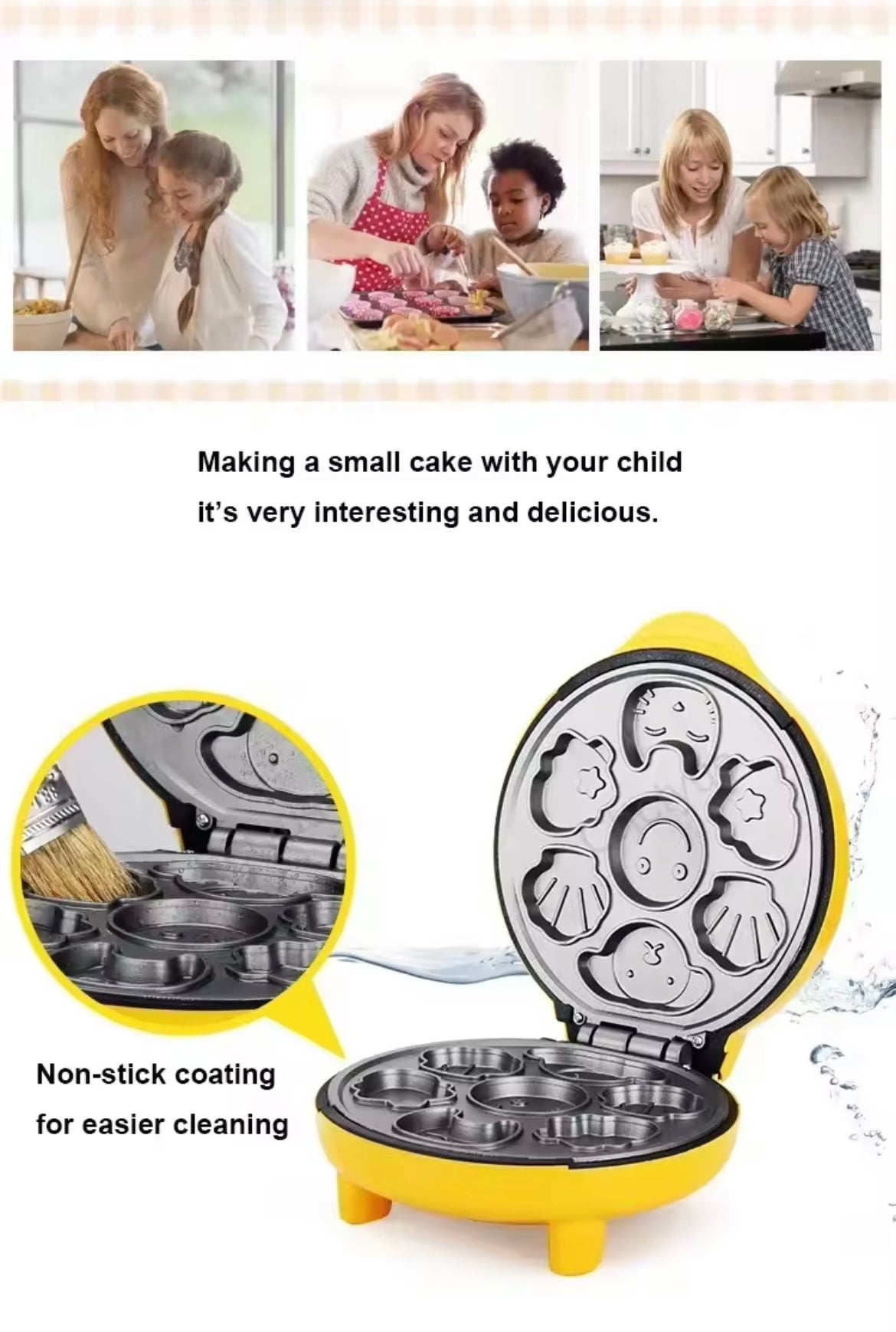MINI MAQUINA FIGURAS INFANTILES PANCAKES