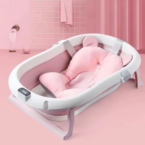 👶🏻¡Baños Más Cómodos y Seguros! Incluye Bañera Plegable + Termómetro + Almohadilla