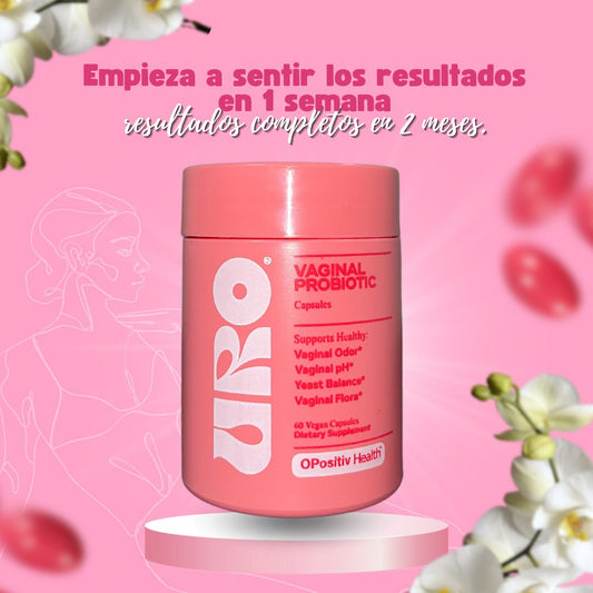 🌸 Probiótico Zona V URO – 60 Cápsulas Veganas
